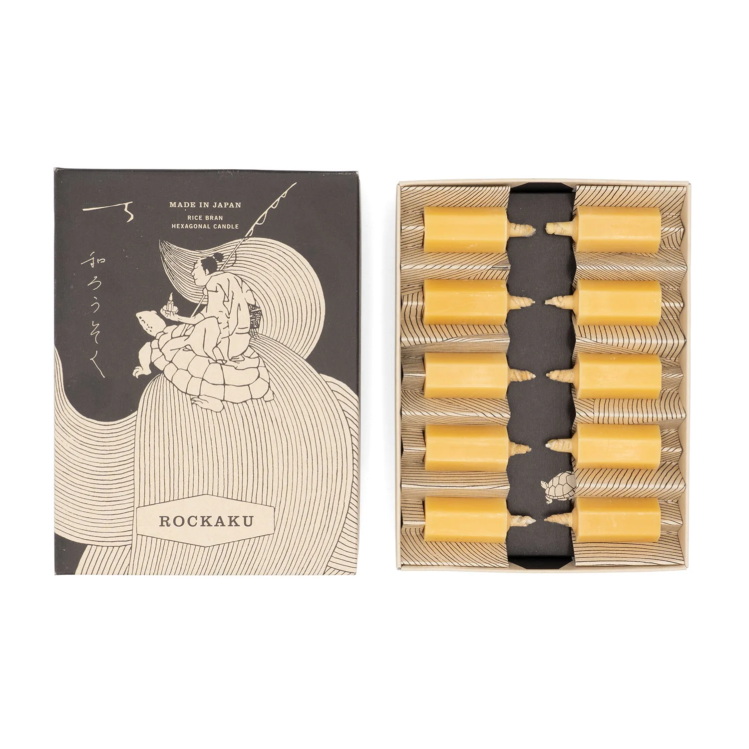Rice Bran Wax Candles, Rockaku