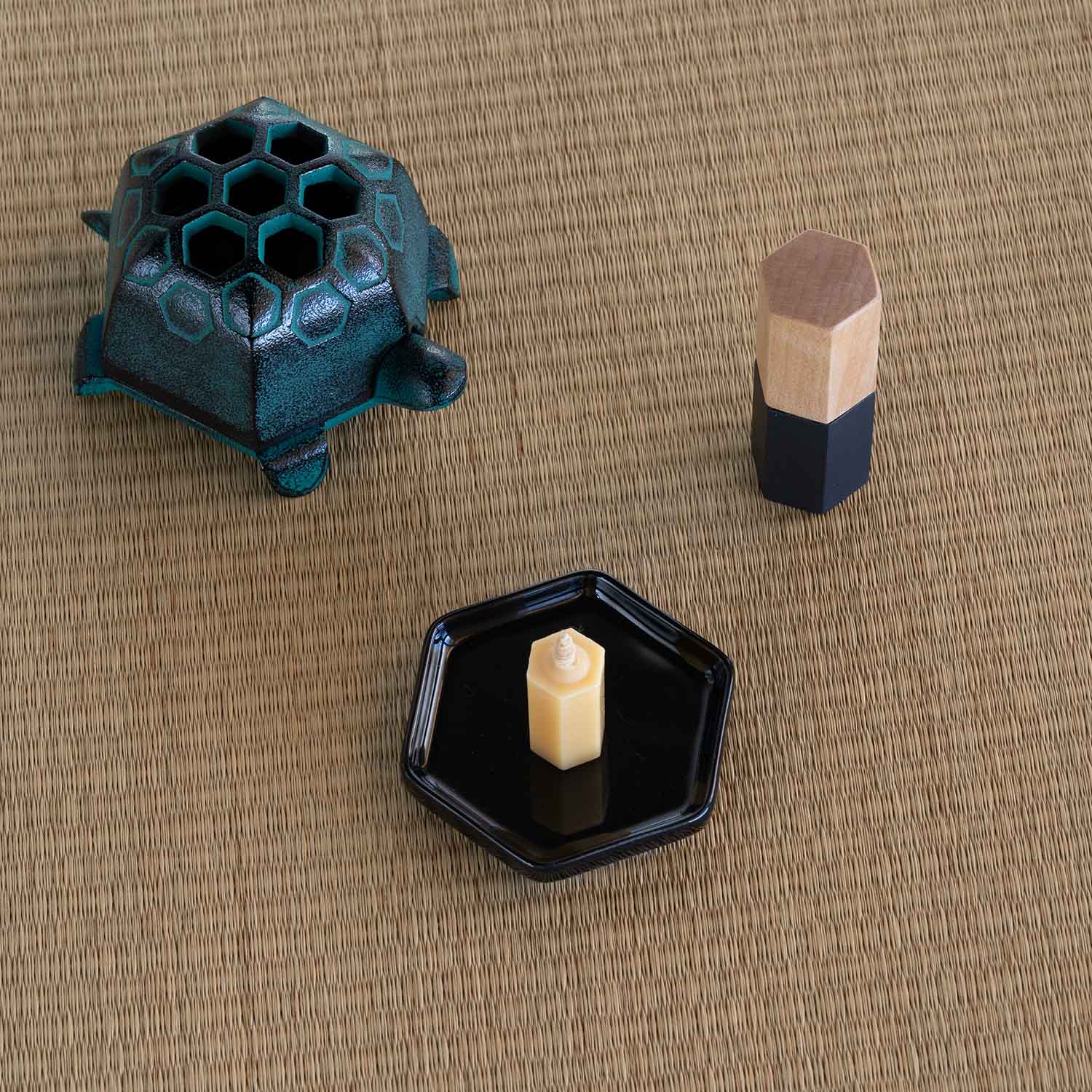 Rice Bran Wax Candles, Rockaku - Image 3