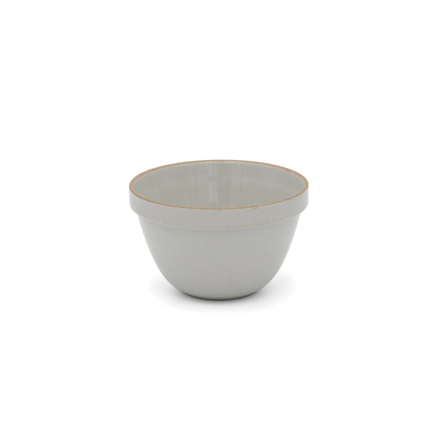Deep Round Bowl, Gloss Gray - Image 2