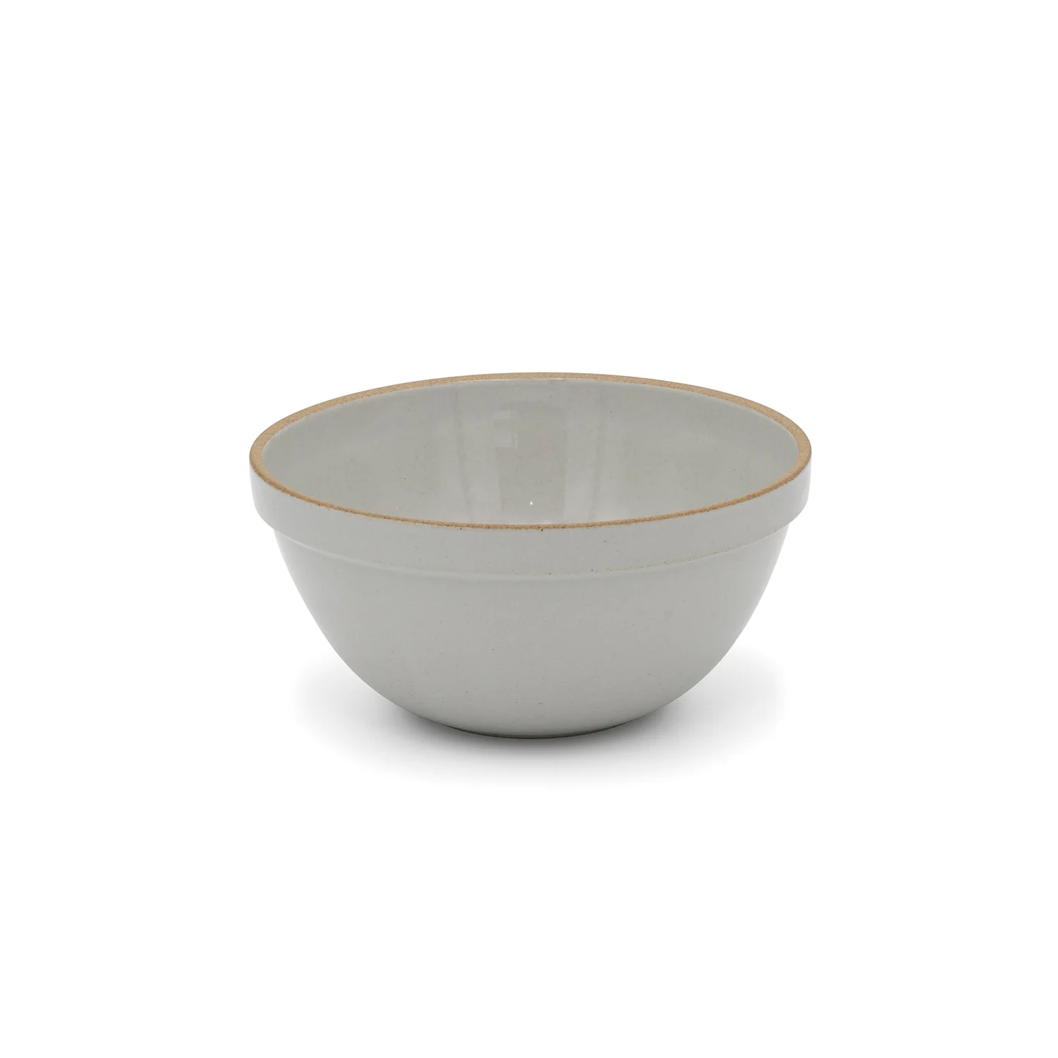 Deep Round Bowl, Gloss Gray - Image 3