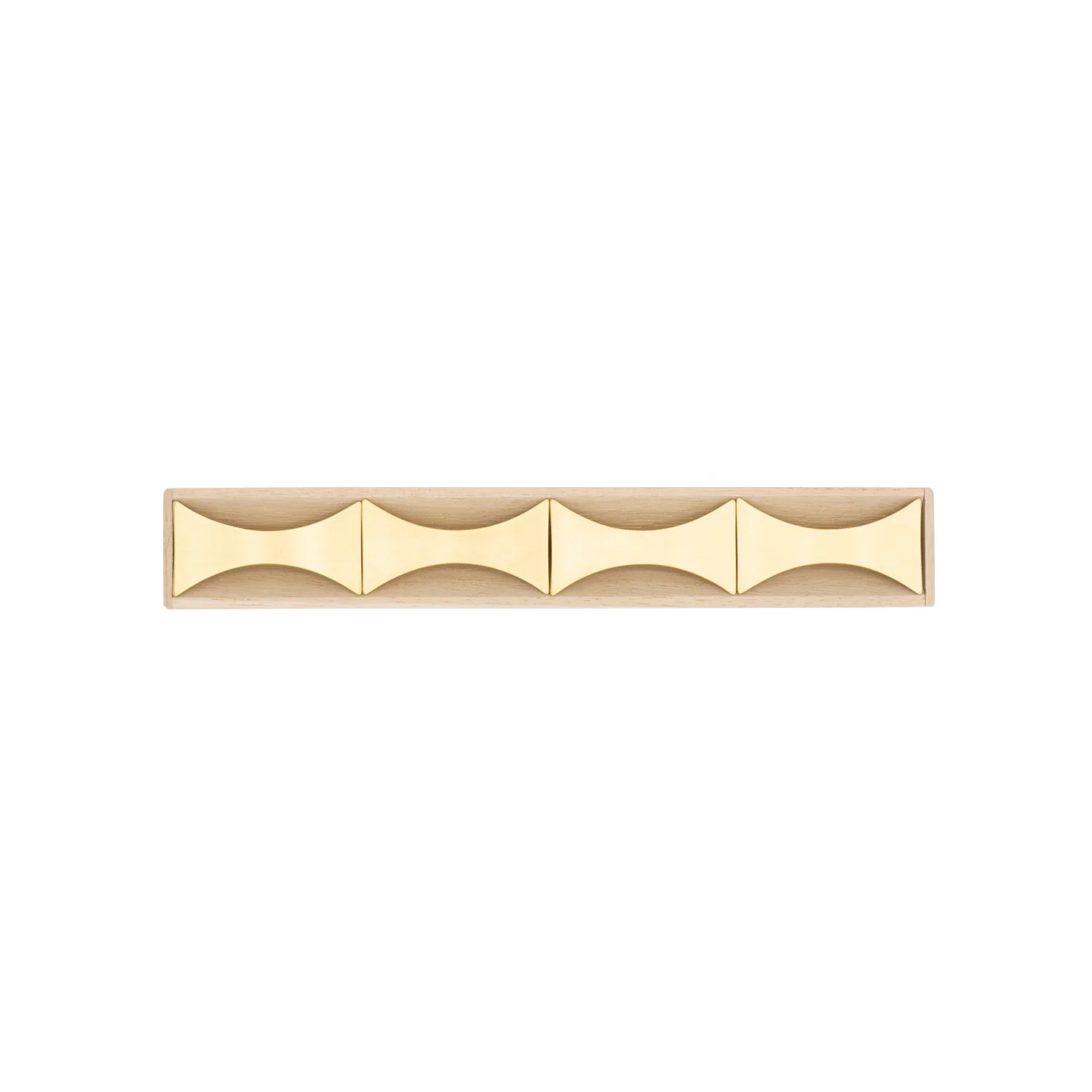 BRASS CHOPSTICK REST - FLASH, 4 PC SET