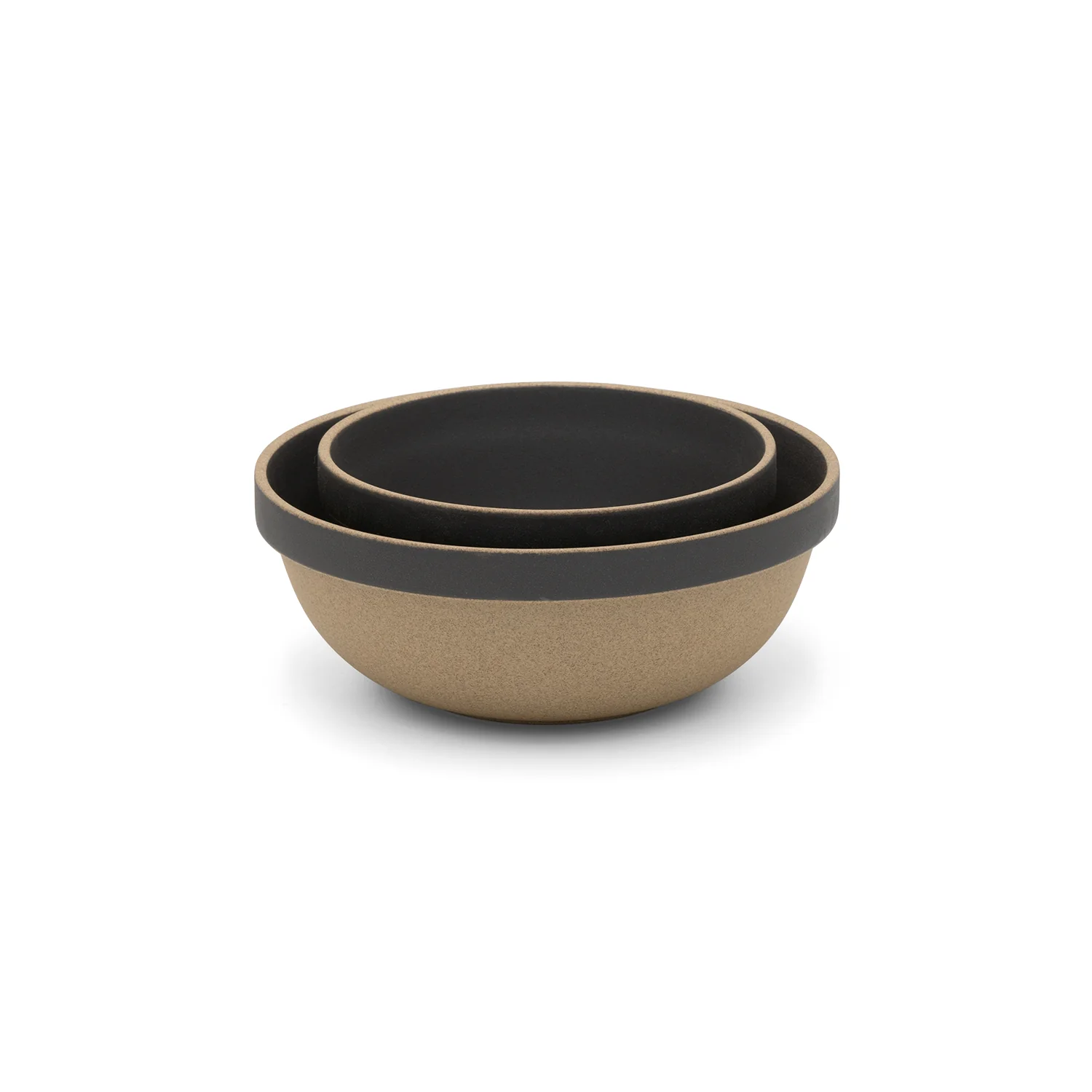Mid-Deep Round Bowl, Black