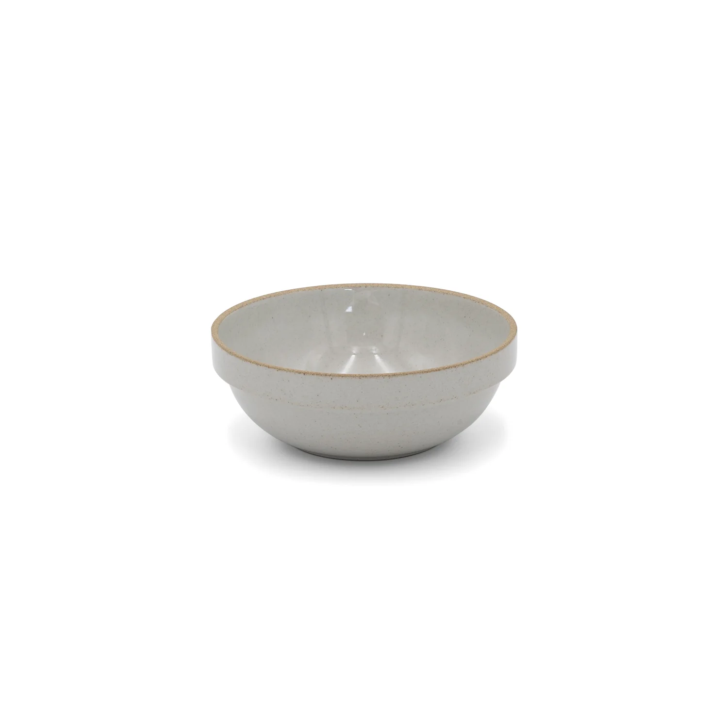 Round Bowl, Gloss Gray - Image 6
