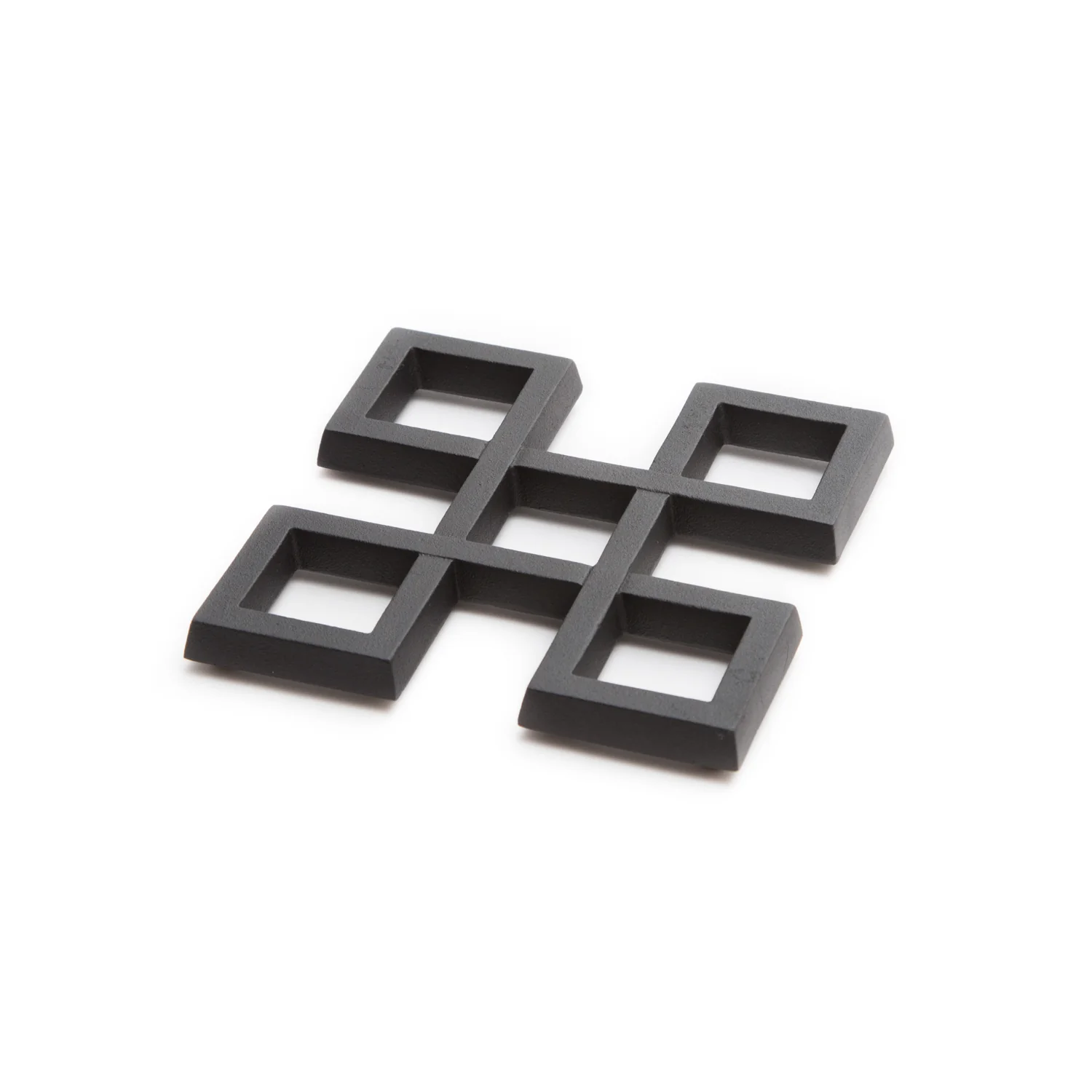 Cast Iron Trivet - Lattice, 5" - Image 3