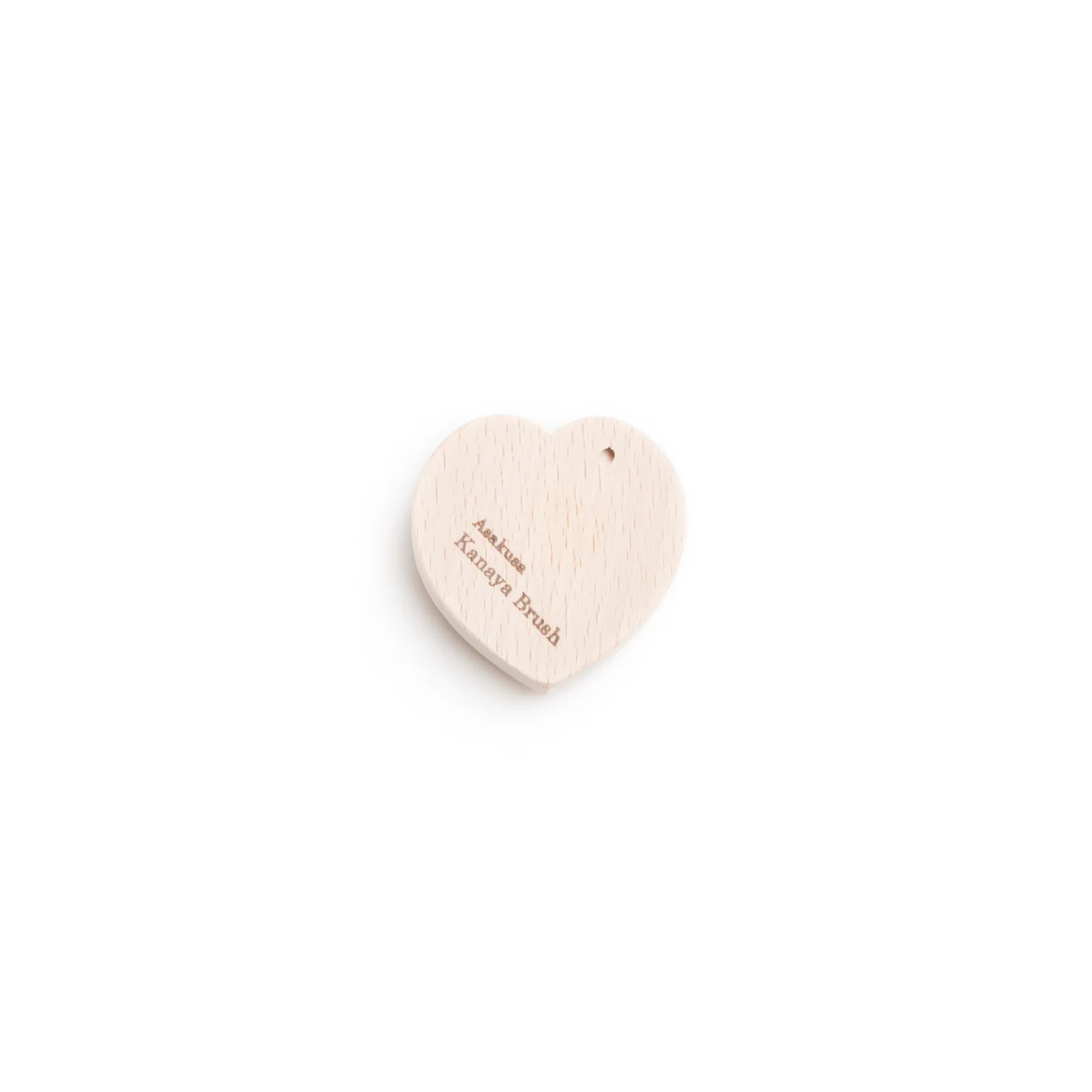 Heart Shaped Hog Hair Nail Brush - Image 3