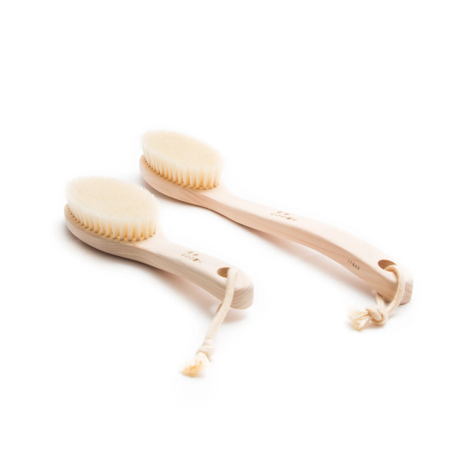 Hog Hair Body Brush - Medium Firm, 9" - Image 4