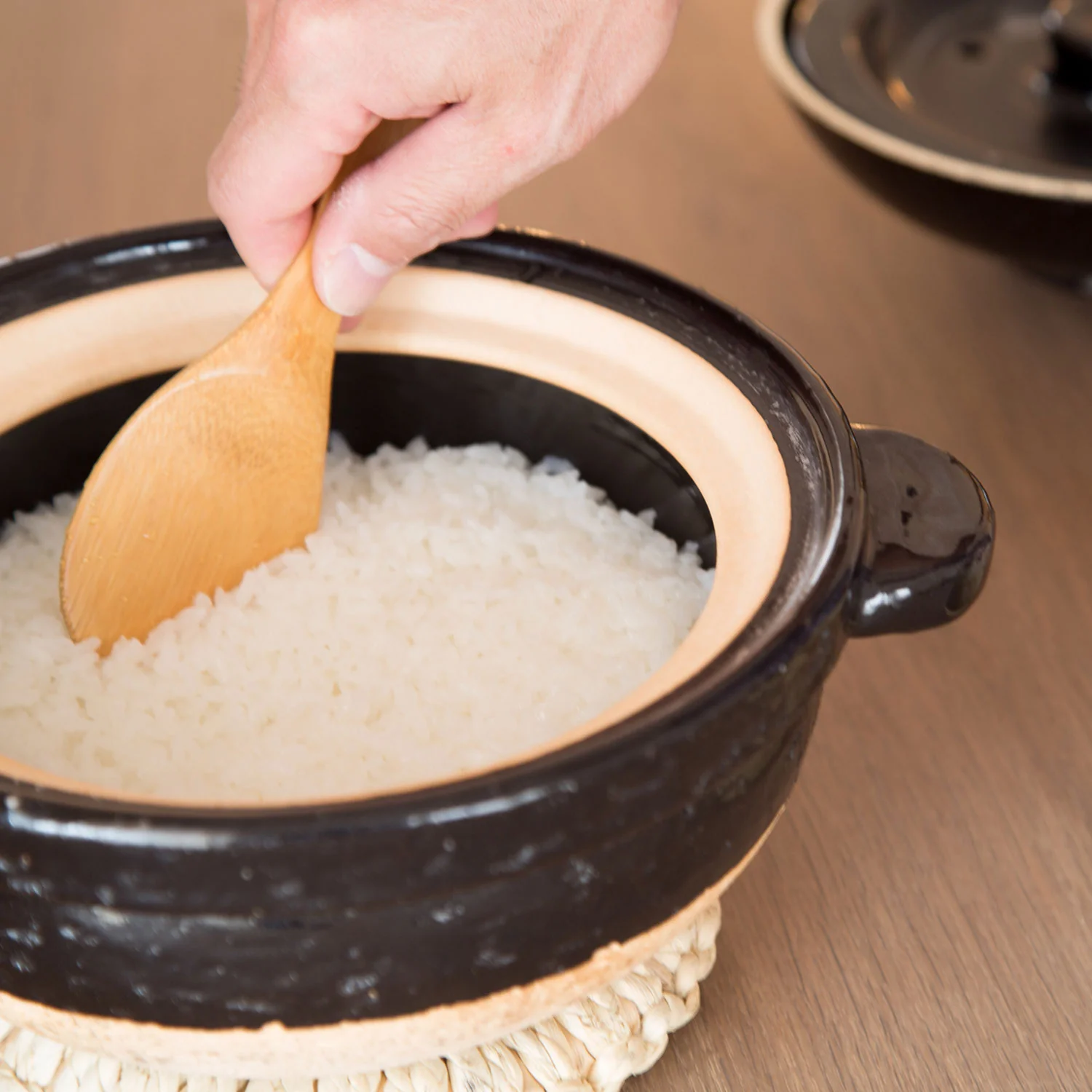 Kamado-san, Donabe Rice Cooker - Black - Image 4