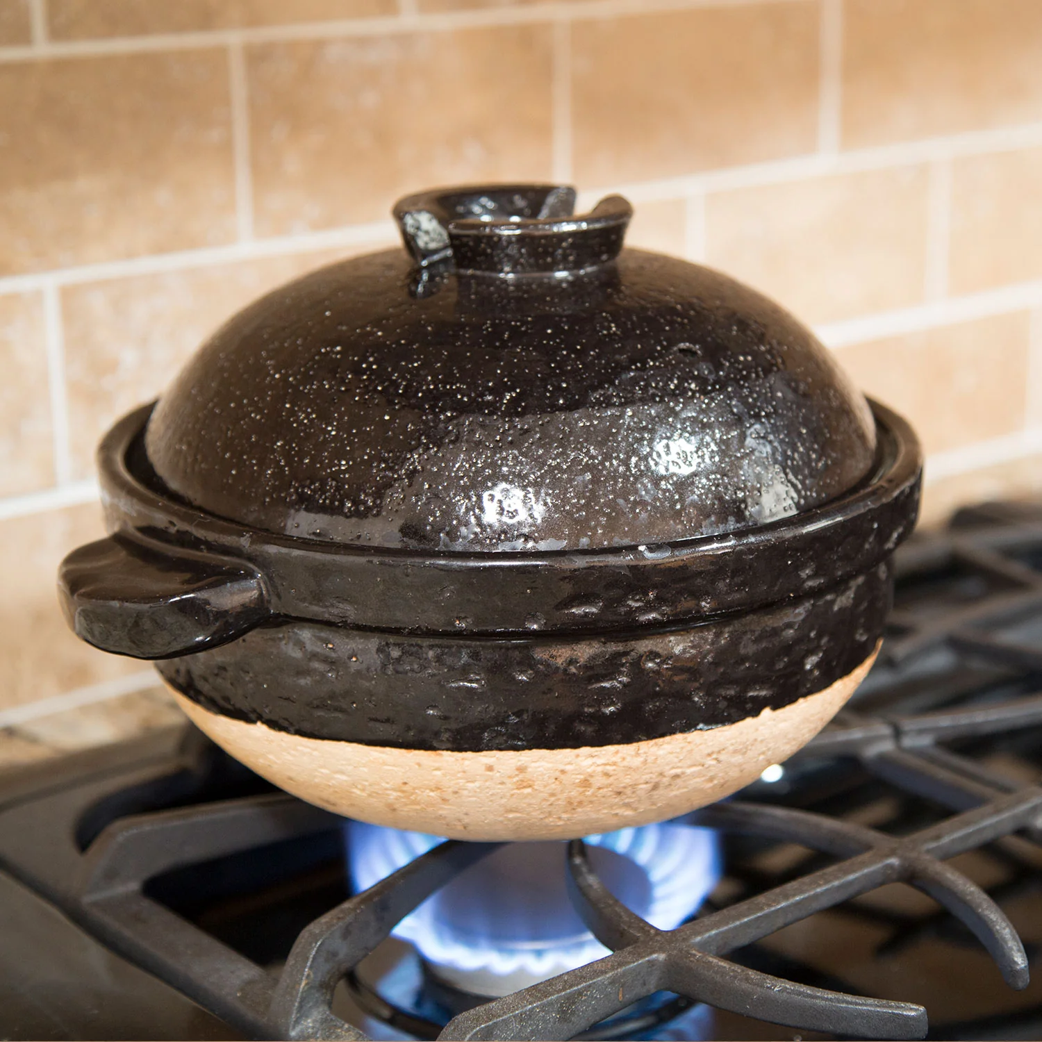 Kamado-san, Donabe Rice Cooker - Black - Image 5