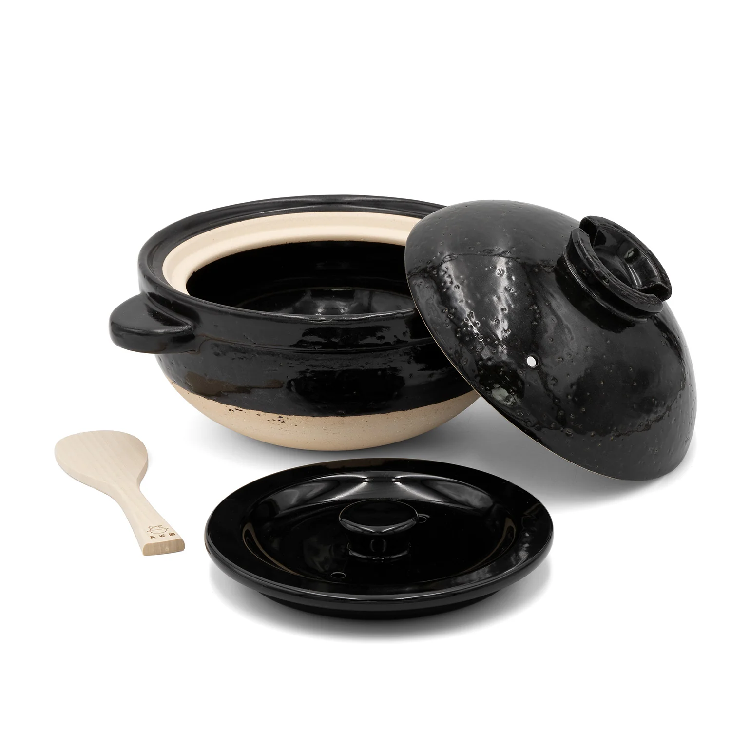 Kamado-san, Donabe Rice Cooker - Black - Image 6