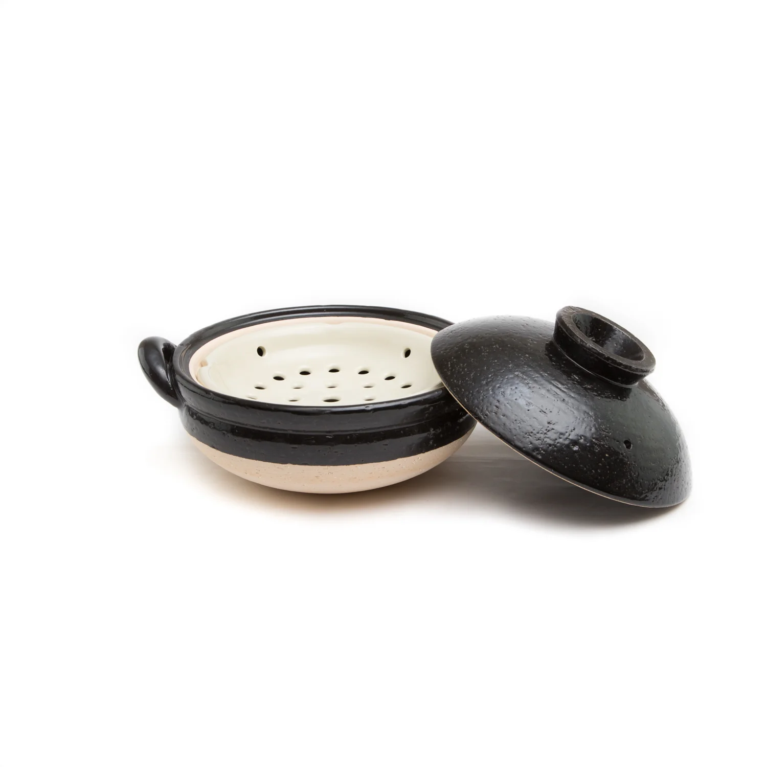 Mushi Nabe, Donabe Steamer - Black, Medium - Image 3