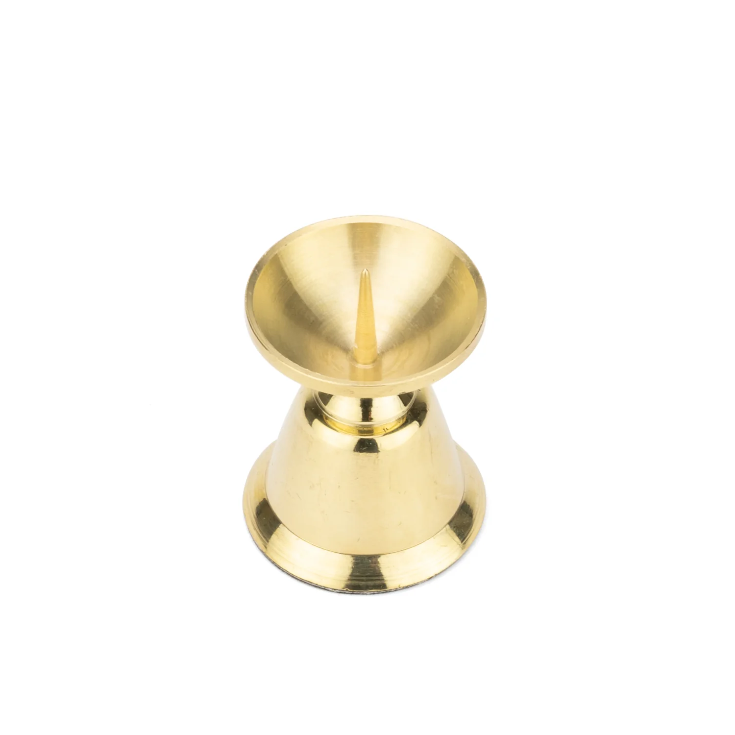 Daruma Brass Candle Stand - Image 3