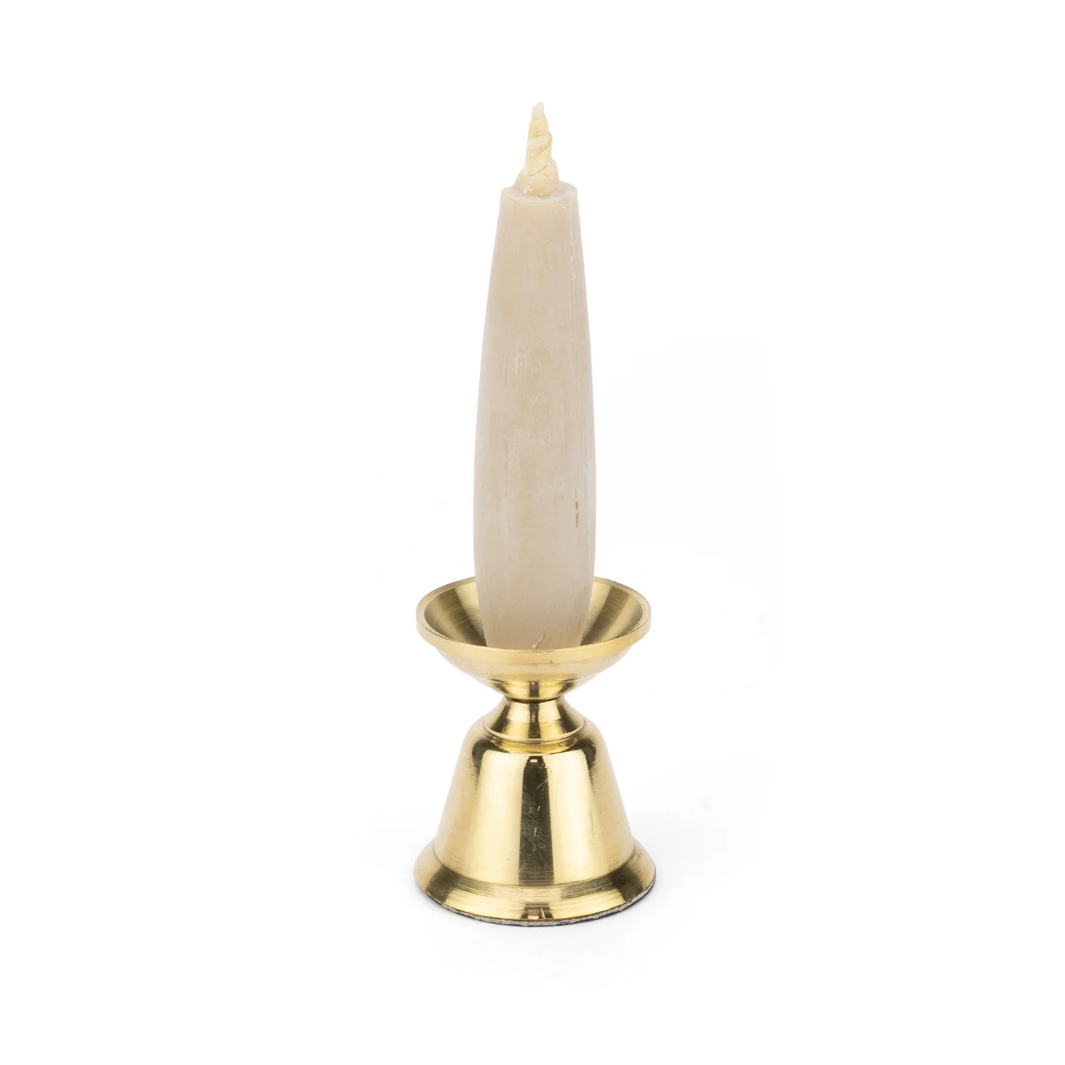 Daruma Brass Candle Stand - Image 5