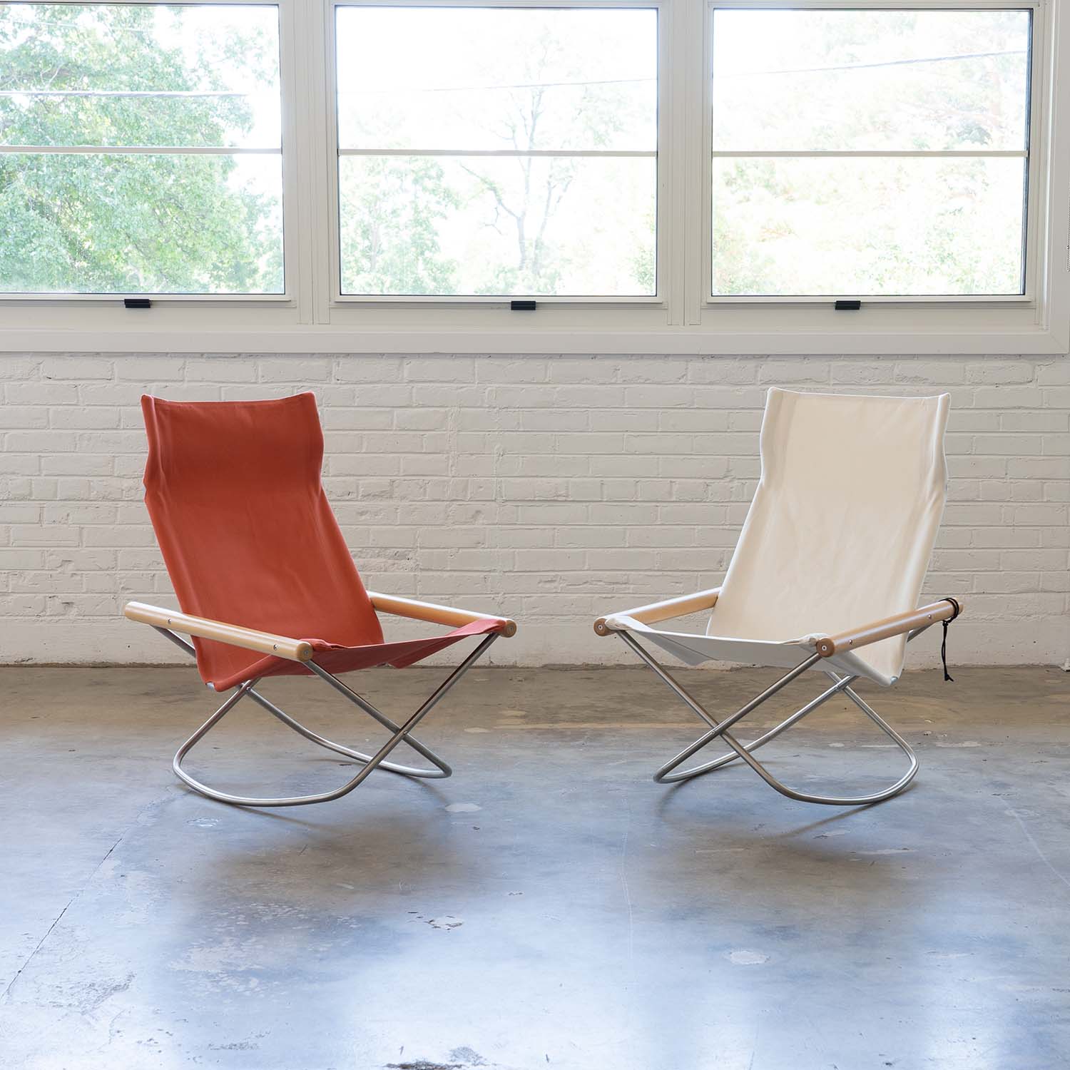 Rocking Chair, Terracotta - Image 4