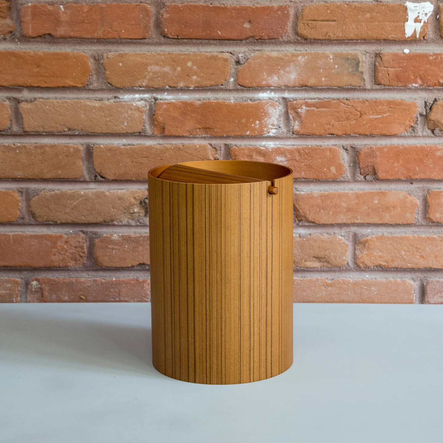Waste Basket With Lid - Small - Image 2